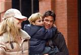 Dean Cain and Samantha Torres