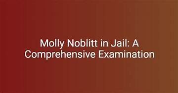 Is Molly Imprisoned: an Astonishing Examination
