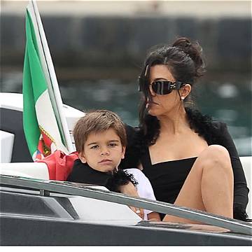 Kourtney Kardashian's Son Reign Is Travis Barker Lookalike with Mohawk Hair