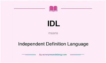 What Does Idl Mean? | Bytevibes